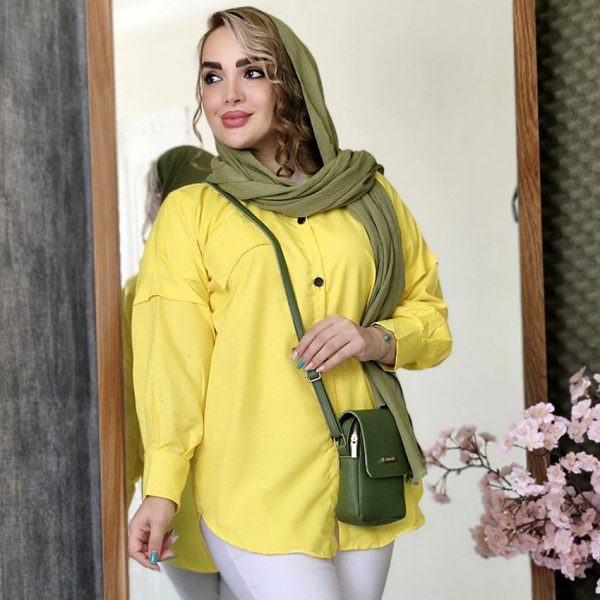 مانتو پانچ داکرون جیب نما - مانتو پاتریس رشت