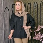 مانتو داکرون دکمه پرسی - مانتو پاتریس رشت