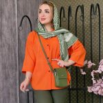مانتو داکرون دکمه پرسی - مانتو پاتریس رشت