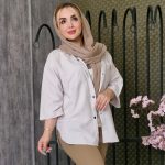 مانتو داکرون دکمه پرسی - مانتو پاتریس رشت