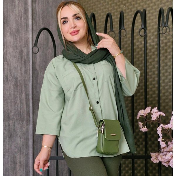 مانتو داکرون دکمه پرسی - مانتو پاتریس رشت