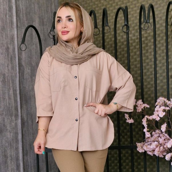 مانتو داکرون دکمه پرسی - مانتو پاتریس رشت