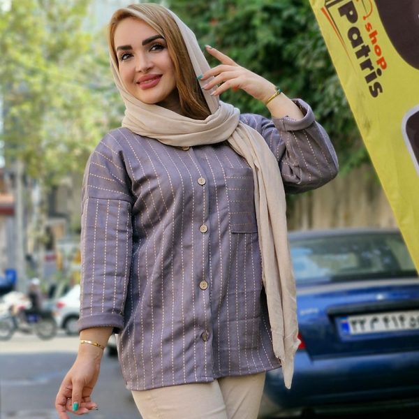 مانتو سوییت راه راه - مانتو پاتریس رشت