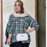 مانتو موهر چهارخونه - مانتو پاتریس رشت