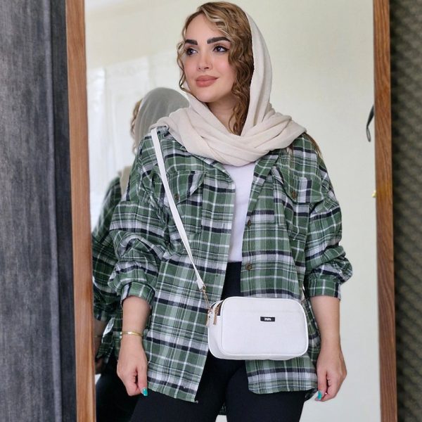 مانتو موهر چهارخونه - مانتو پاتریس رشت