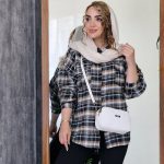 مانتو موهر چهارخونه - مانتو پاتریس رشت