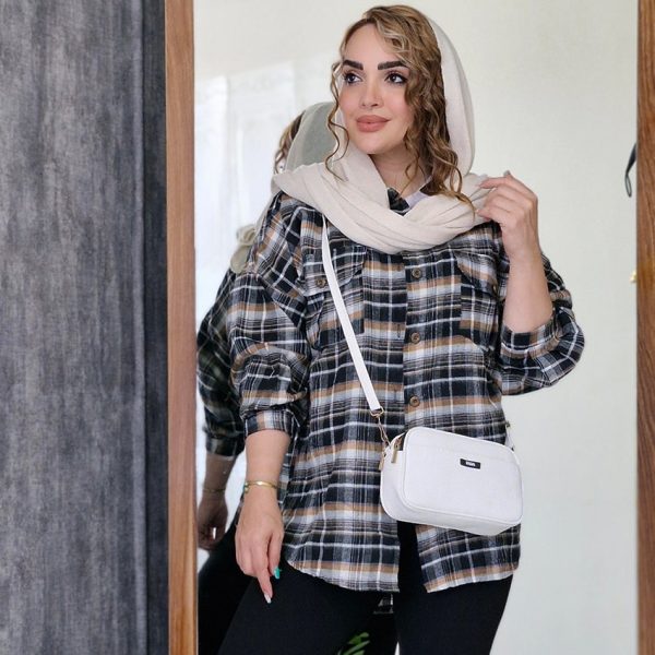 مانتو موهر چهارخونه - مانتو پاتریس رشت