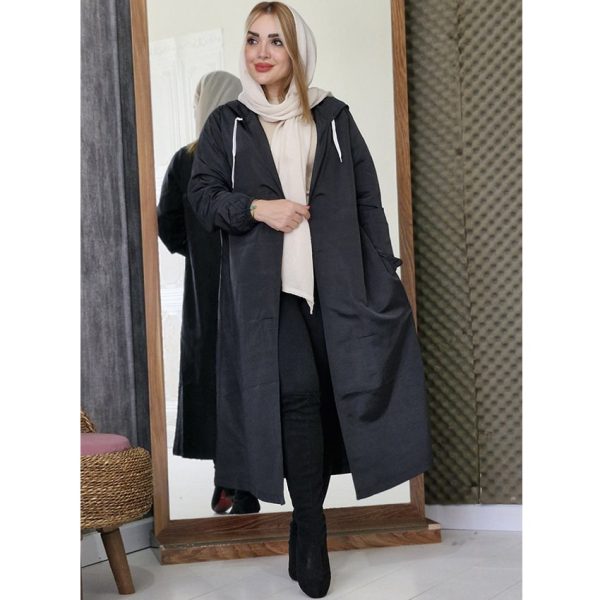 بارانی تی سی کلاهدار - مانتو پاتریس رشت