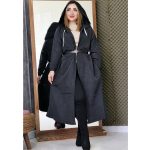 بارانی تی سی کلاهدار - مانتو پاتریس رشت