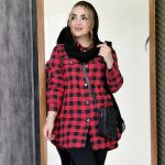 مانتو چهارخونه کشمیر - مانتو پاتریس رشت