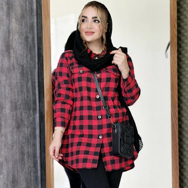 مانتو چهارخونه کشمیر - مانتو پاتریس رشت