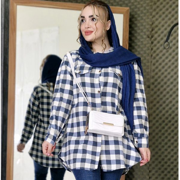 مانتو چهارخونه کشمیر - مانتو پاتریس رشت