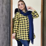 مانتو چهارخونه کشمیر - مانتو پاتریس رشت