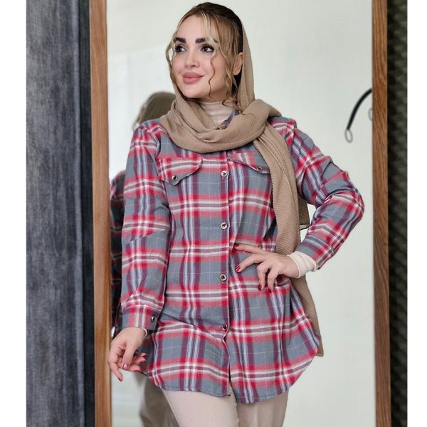 مانتو چهارخونه کشمیر - مانتو پاتریس رشت