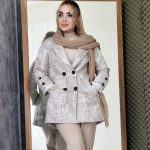 مانتو کتی ژاکارد پتینه 4 دکمه - مانتو پاتریس رشت
