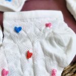 جوراب مچی قلب رنگی - مانتو پاتریس رشت