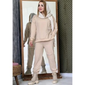 ست بلوز شلوار زیپی گلکسی