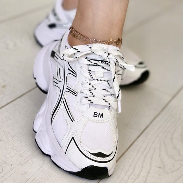 کتونی اسیکس سفید - مانتو پاتریس رشت