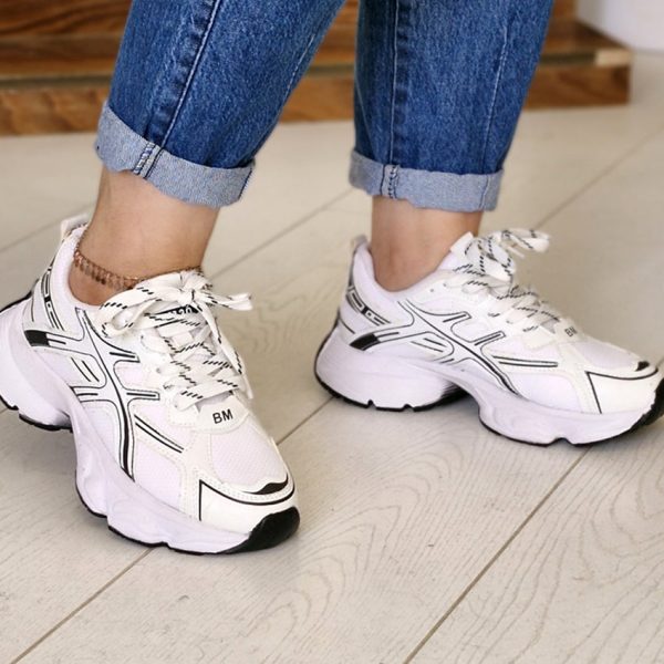 کتونی اسیکس سفید - مانتو پاتریس رشت