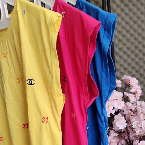 تیشرت گلدوزی چنل - مانتو پاتریس رشت