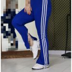 شلوار 3 خط کبریتی بغل چاک