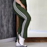 شلوار 3 خط کبریتی بغل چاک