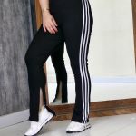 شلوار 3 خط کبریتی بغل چاک