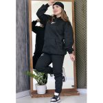 ست هودی شلوار نایک مشکی - مانتو پاتریس رشت