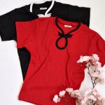 تیشرت فانریپ یقه نواری - مانتو پاتریس رشت