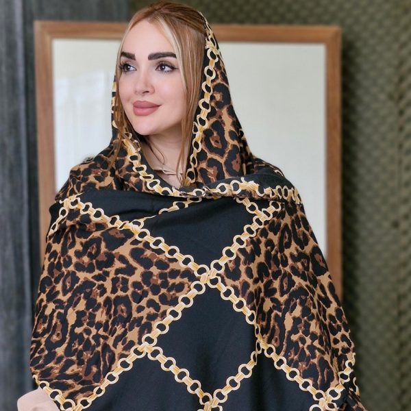 شال زنجیری پلنگی - مانتو پاتریس رشت