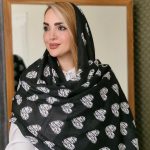 شال قلبی خطی - مانتو پاتریس رشت