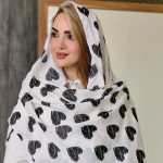 شال قلبی خطی - مانتو پاتریس رشت