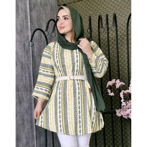 تونیک بغل چاک طرحدار - مانتو پاتریس رشت