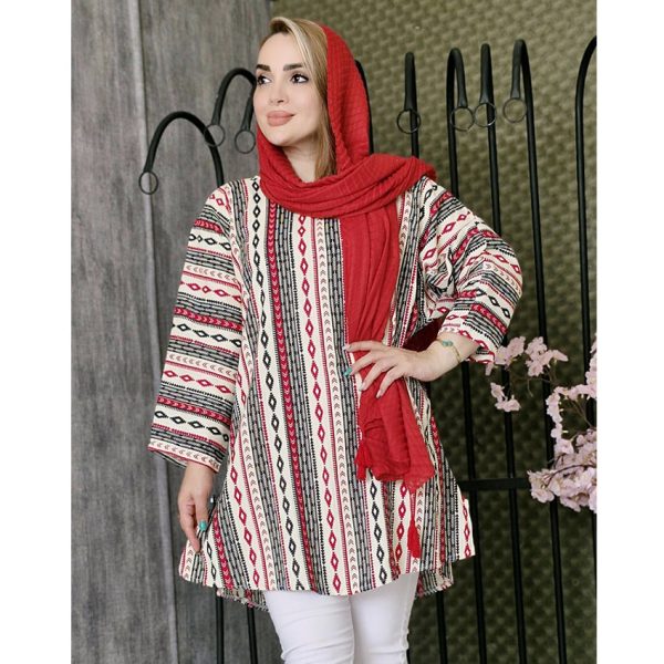 تونیک بغل چاک طرحدار - مانتو پاتریس رشت