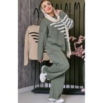 ست بافت پلکانی - مانتو پاتریس رشت