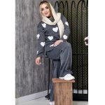 ست بافت قلبی - مانتو پاتریس رشت