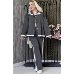 ست بافت 3 دکمه - مانتو پاتریس رشت