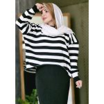 ست بلوز دامن بافت راه راه - مانتو پاتریس رشت