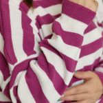 ست بلوز دامن بافت راه راه - مانتو پاتریس رشت