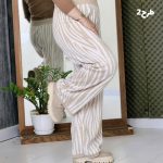 شلوار بافت طرحدار - مانتو پاتریس رشت