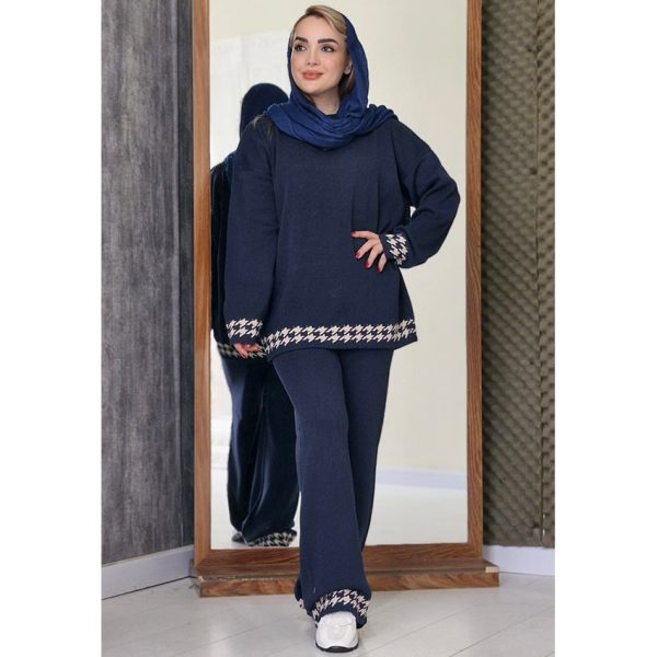 ست بافت پیچازی - مانتو پاتریس رشت