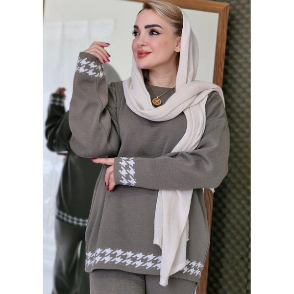 ست بافت پیچازی - مانتو پاتریس رشت