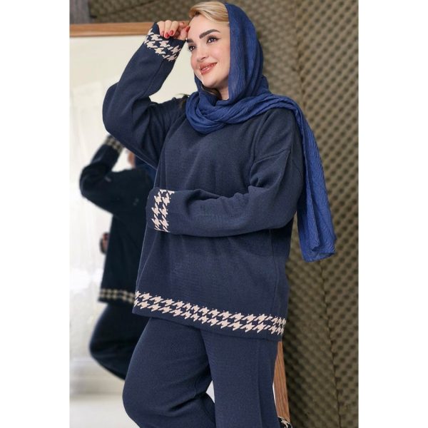 ست بافت پیچازی - مانتو پاتریس رشت