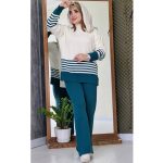 ست بافت راه راه ریز - مانتو پاتریس رشت