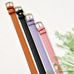 کمربند چرم رنگی - مانتو پاتریس رشت