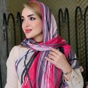 روسری نخی آبرنگی - مانتو پاتریس رشت