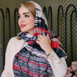 روسری نخی آبرنگی - مانتو پاتریس رشت