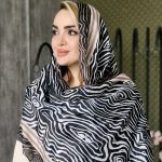 شال نخی منحنی - مانتو پاتریس رشت