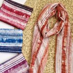 شال راه راه آبرنگی - مانتو پاتریس رشت