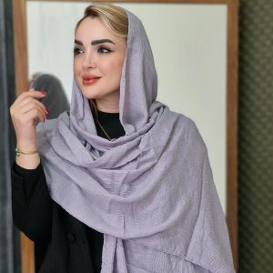 شال پلیسه نخی - مانتو پاتریس رشت